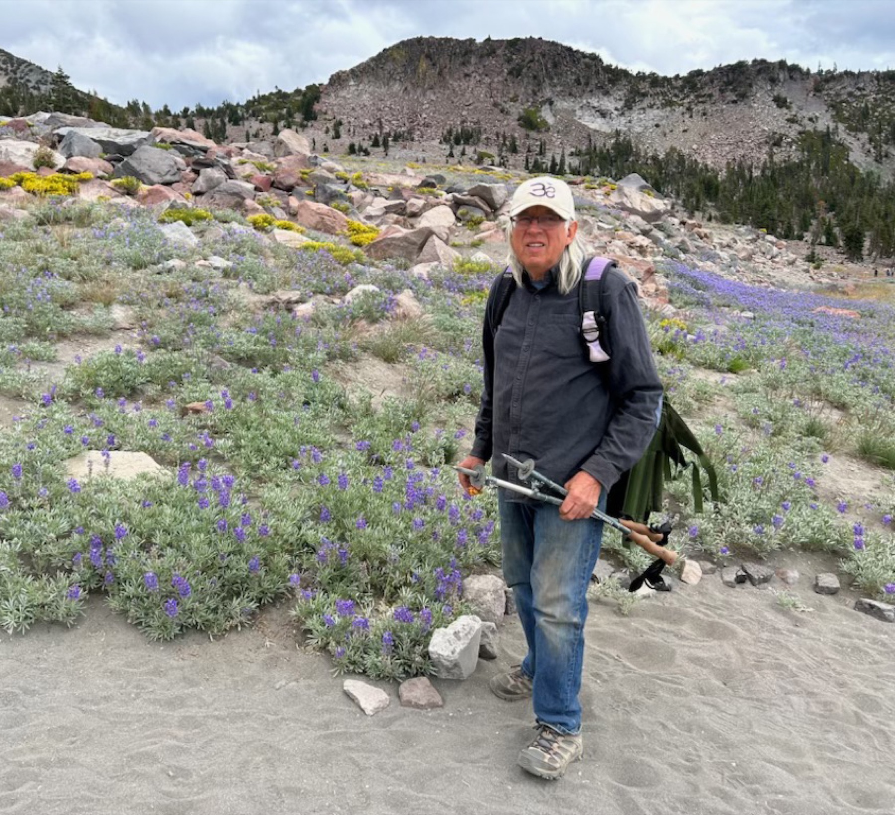Anton Mizerak on Mount Shasta